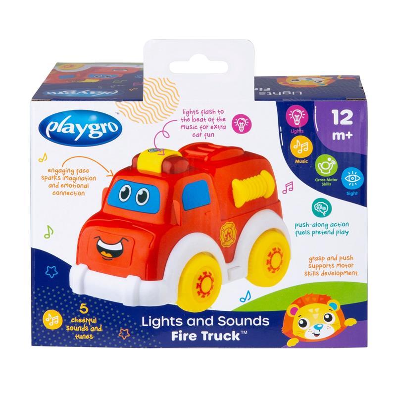 Playgro Lights And Sounds Fire Truck