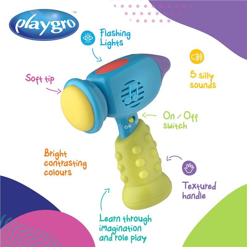 Playgro Fun Sounds Hammer