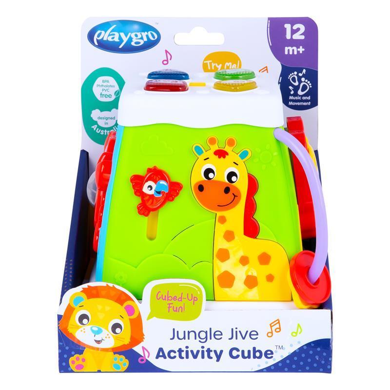 Playgro Jungle Jive Activity Cube