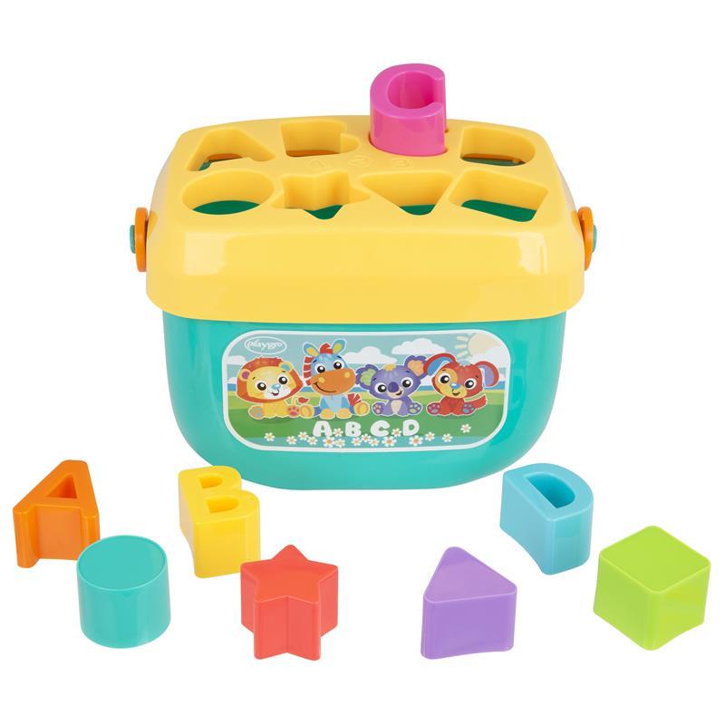 Playgro Animal Alphabet Sorting Bucket
