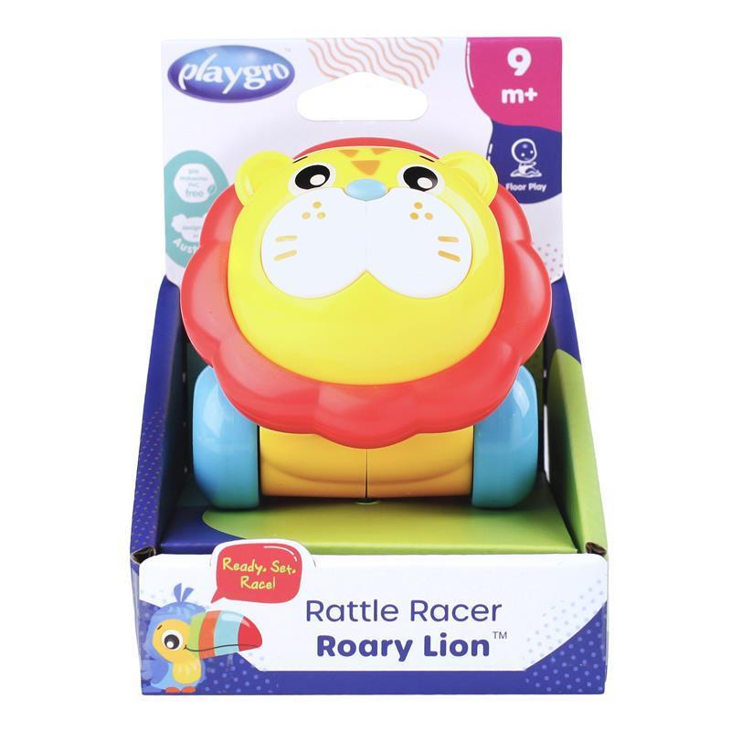 Playgro Rattle Racer Roary Lion
