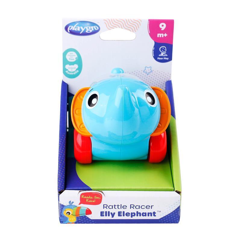 Playgro Rattle Racer Elly Elephant