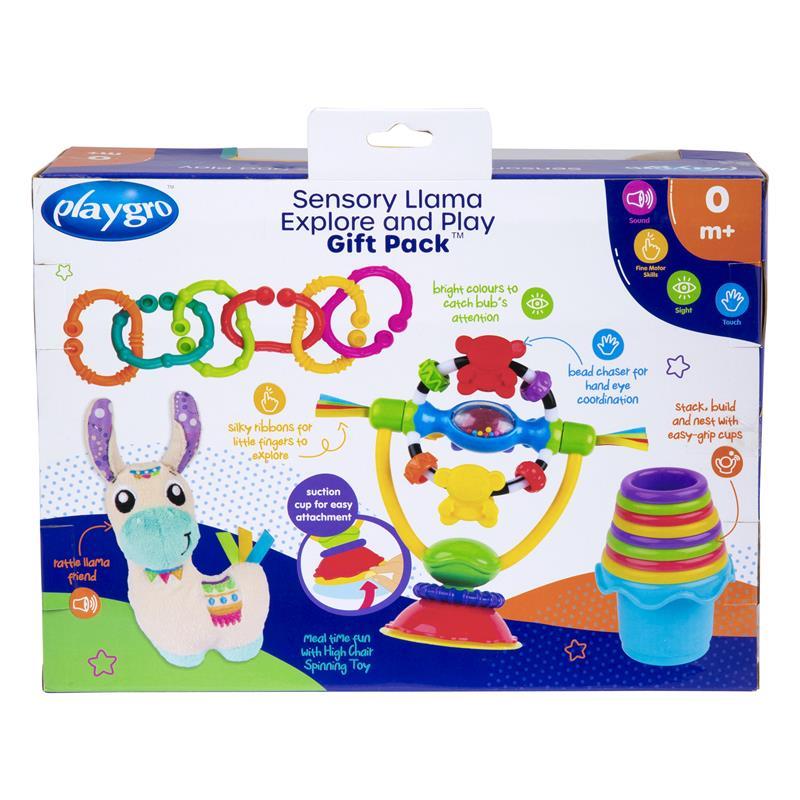 Activity Friend Lupe Llama - Lama Sensoriale per Neonati 0+ Mesi, Con