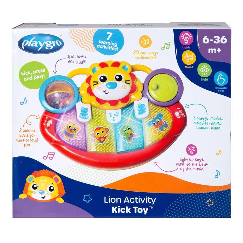 Playgro Lion Activity Kick Toy