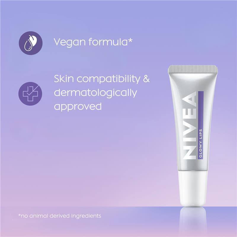 NIVEA Lip Care Glowy Lips Clear 10g