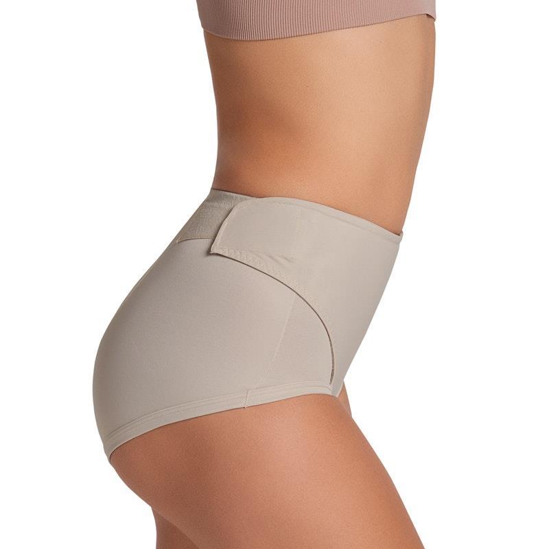 Leonisa Bellyflex Firm Compression Adjustable Postpartum Belly Wrap Brief Small