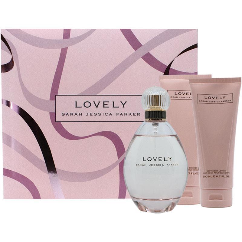Sarah Jessica Parker Lovely Giftset Eau de Parfum 100ml Shower Gel 200ml Body Lotion 200ml