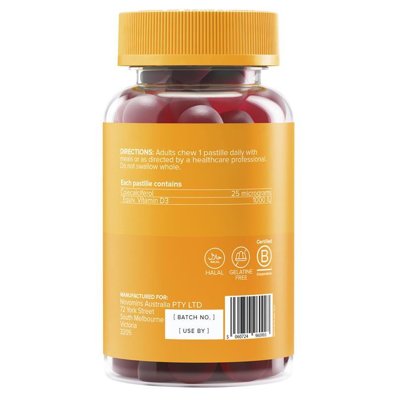 Novomins Vitamin D 60 Gummies NEW