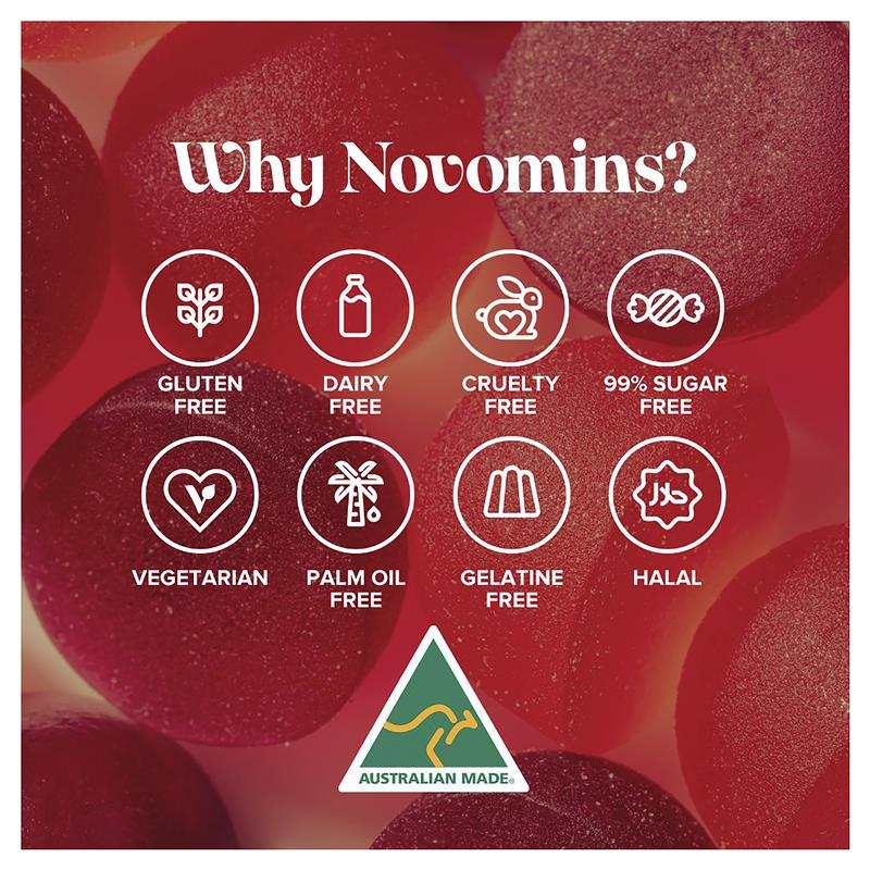 Novomins Vitamin D 60 Gummies NEW