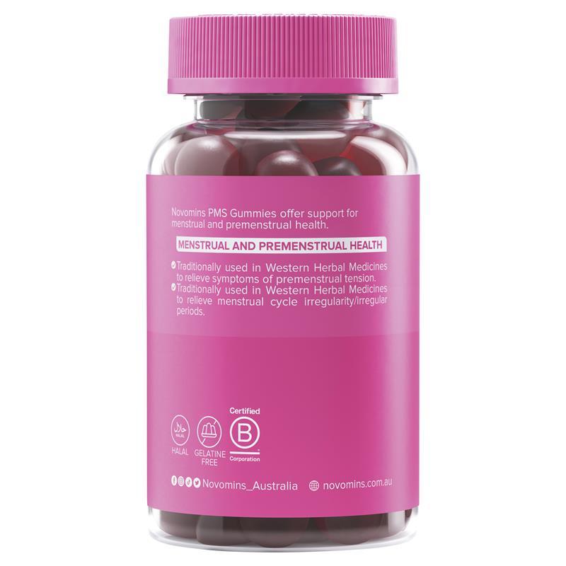 Novomins PMS 60 Gummies NEW