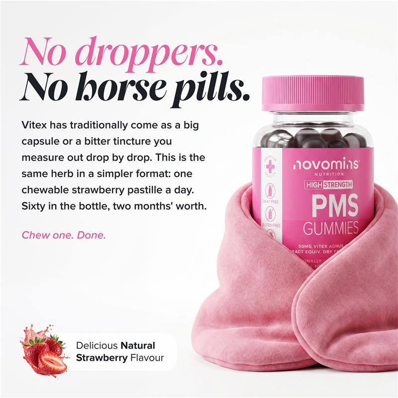 Novomins PMS 60 Gummies