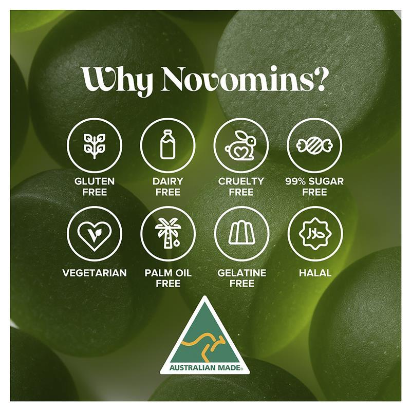 Novomins Zinc 60 Gummies NEW