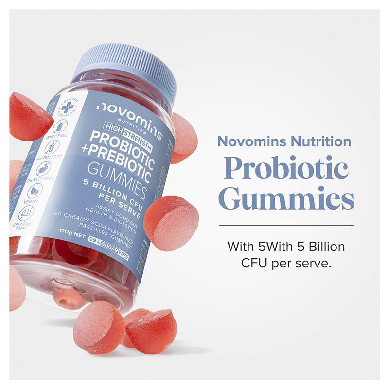 Novomins Probiotic 60 Gummies