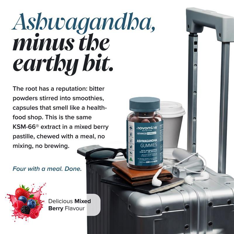 Novomins Ashwagandha 60 Gummies