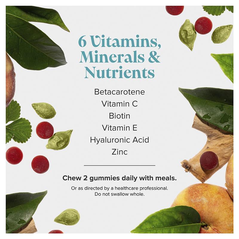 Novomins Hair Skin and Nails 60 Gummies NEW
