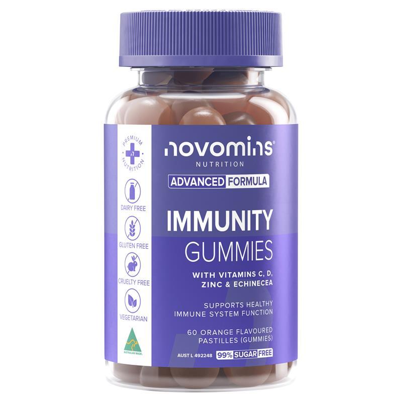 Novomins Immunity 60 Gummies NEW