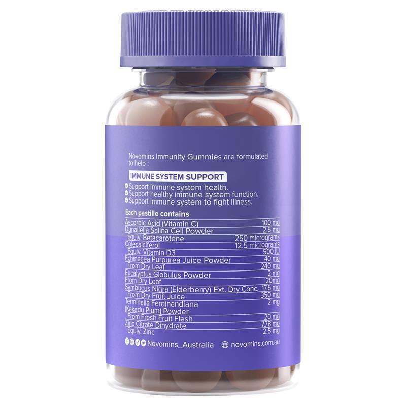 Novomins Immunity 60 Gummies NEW