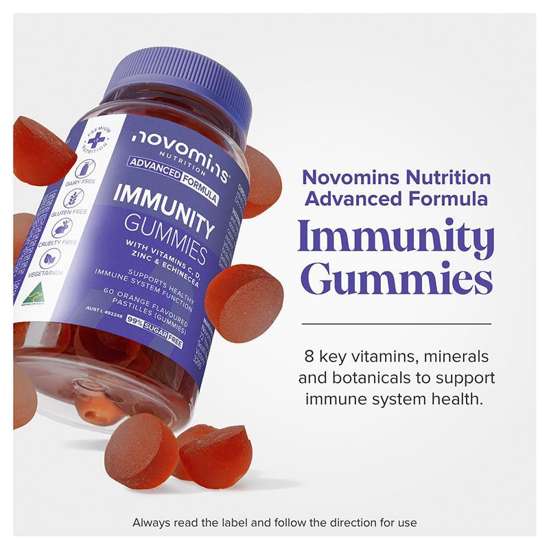 Novomins Immunity 60 Gummies NEW