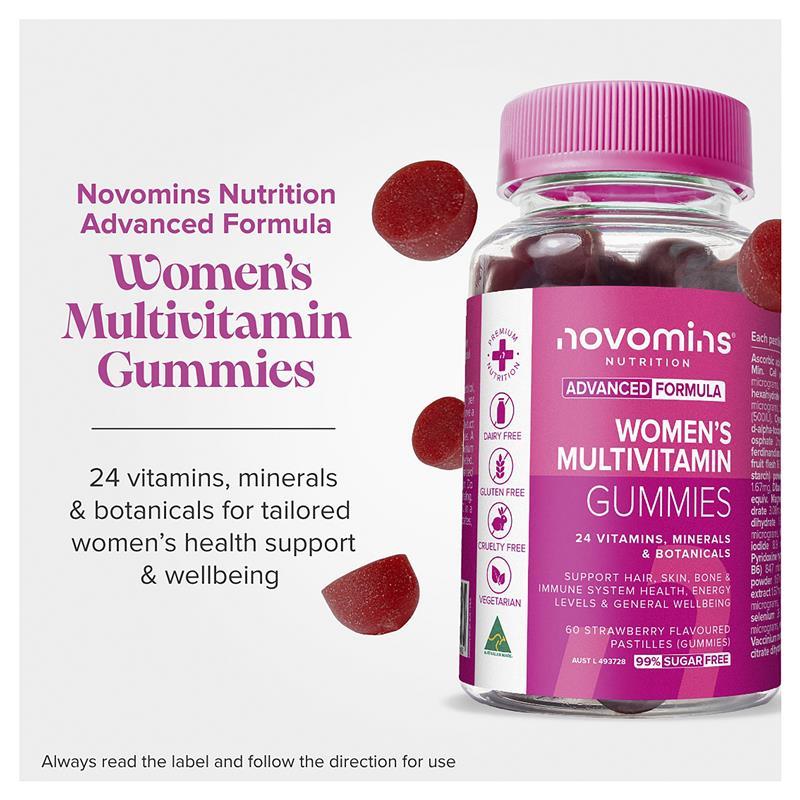 Novomins Women's Multivitamin 60 Gummies