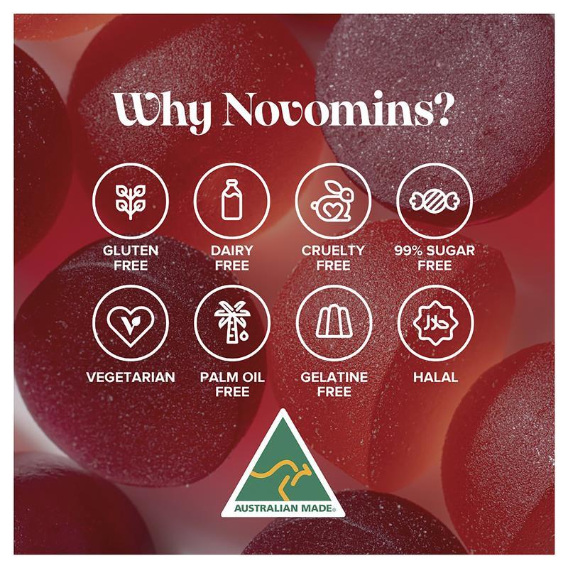 Novomins Women's Multivitamin 60 Gummies
