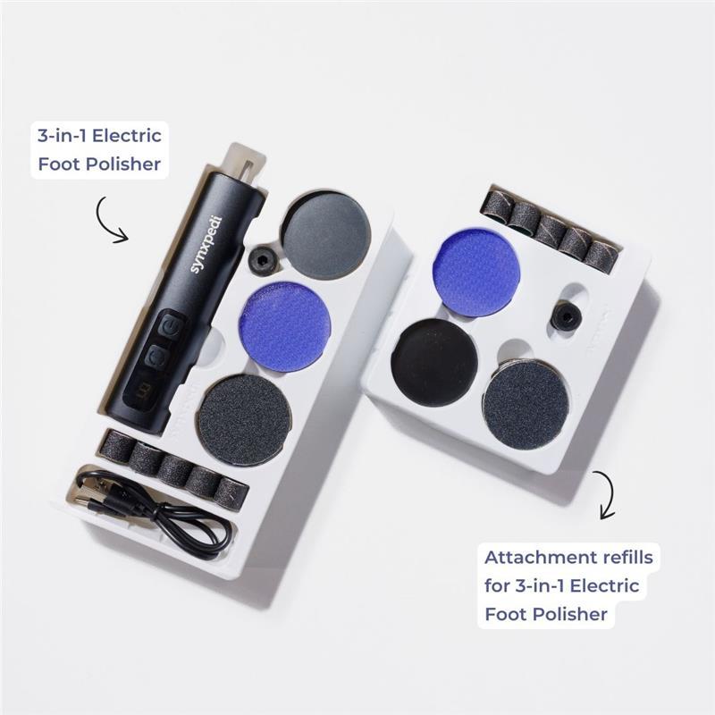 Synxpedi Electric Foot Polisher Attachment Refills