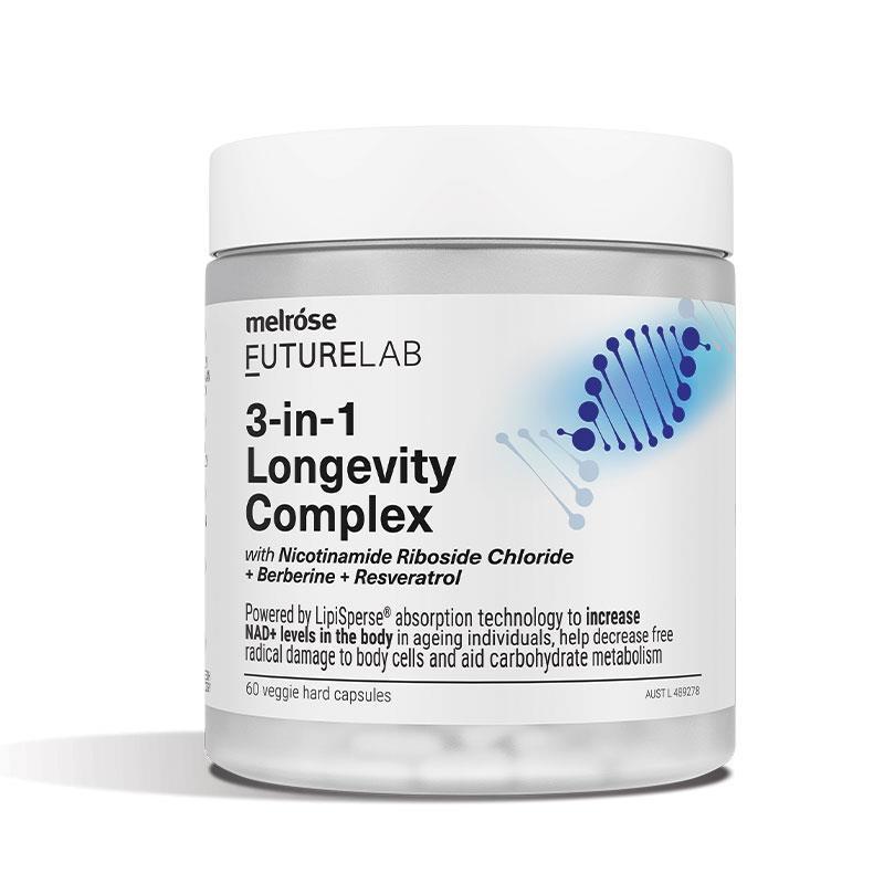 Melrose FutureLab 3-in-1 Longevity Complex 60 Capsules