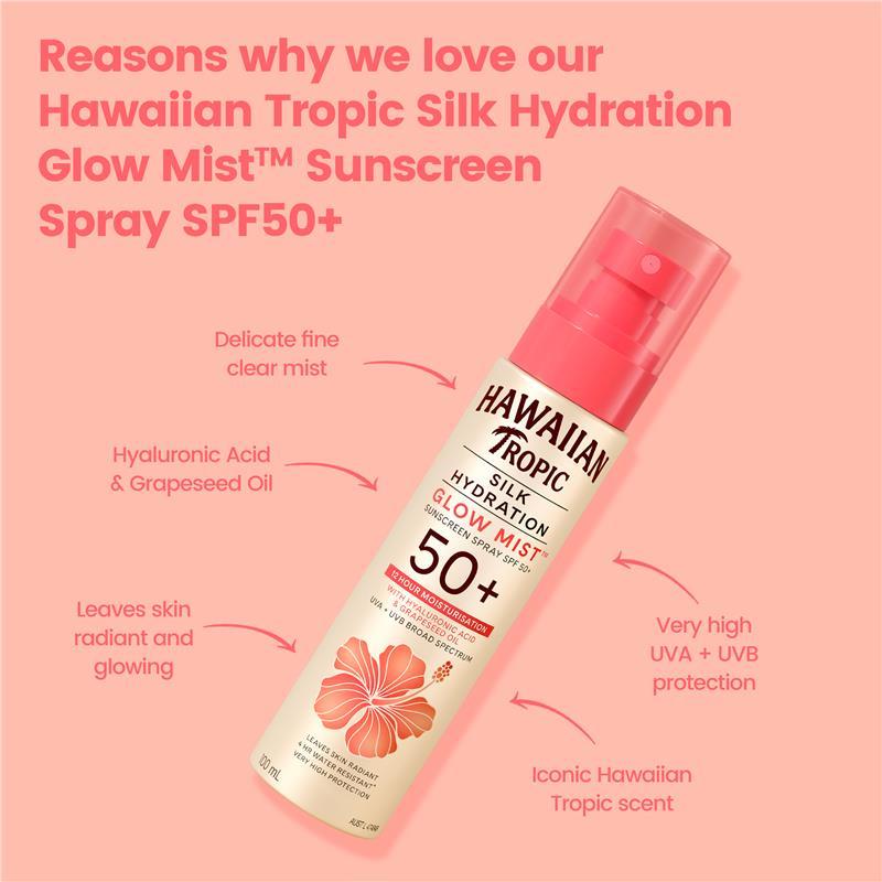 Hawaiian Tropic Silk Hydration Glow Mist 100ml
