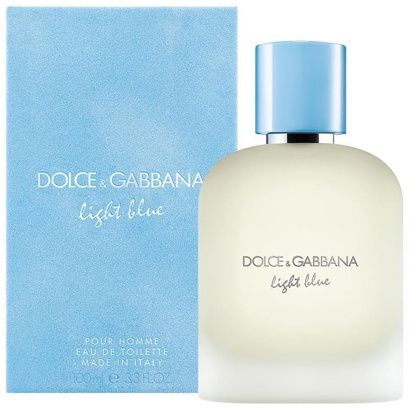 Dolce & Gabbana For Men Light Blue Pour Homme Eau de Toilette 100ml New