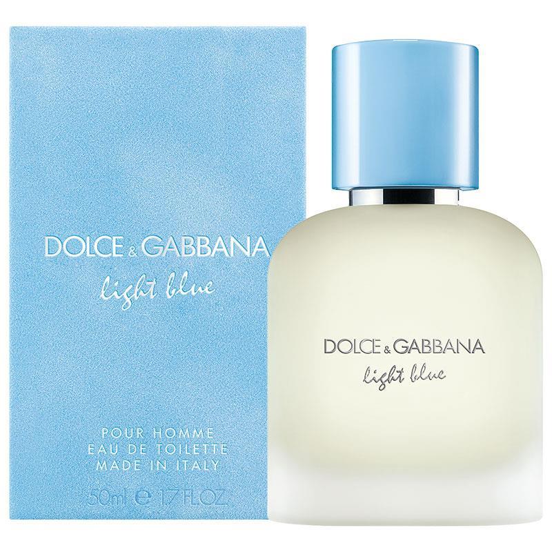 Dolce & Gabbana For Men Light Blue Pour Homme Eau de Toilette 50ml New