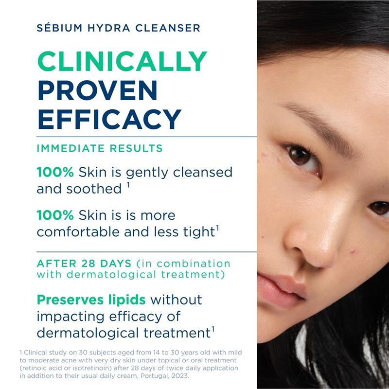 Bioderma Sebium Ultra-Nourishing Cream Hydra Cleanser 200ml