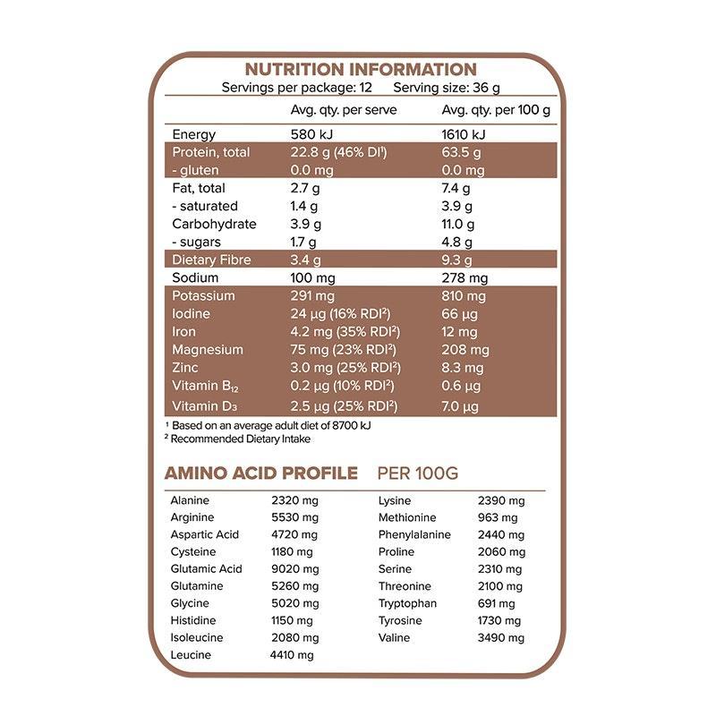 Morlife Plantiful Protein - Chocolate Fudge 440g