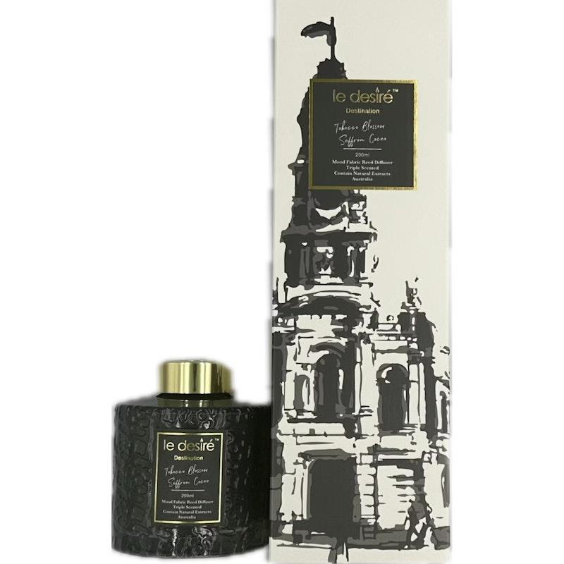 Le Desire Tobacco Blossom Saffron Cocao - Destination Reed Diffuser 200ml