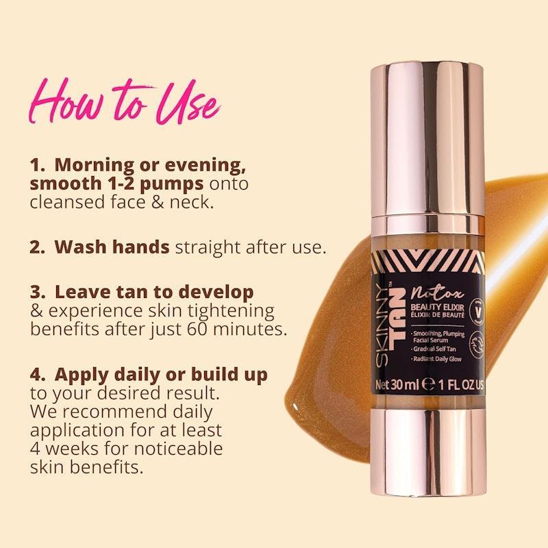Skin & Tan Notox Beauty Elixir Face Tan 30ml