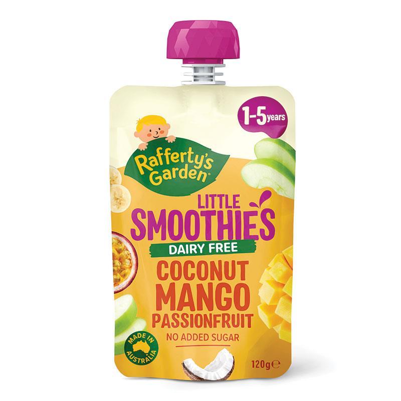 Raffetys Garden Little Smoothies Coconut and Mango 120g