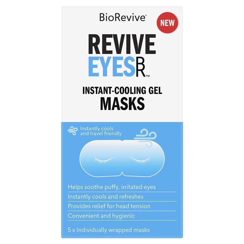 BioRevive ReviveEyes Instant-Cooling Gel Masks 5 Pack
