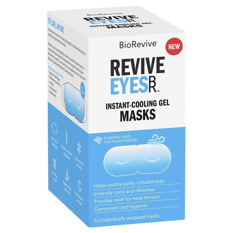 BioRevive ReviveEyes Instant-Cooling Gel Masks 5 Pack
