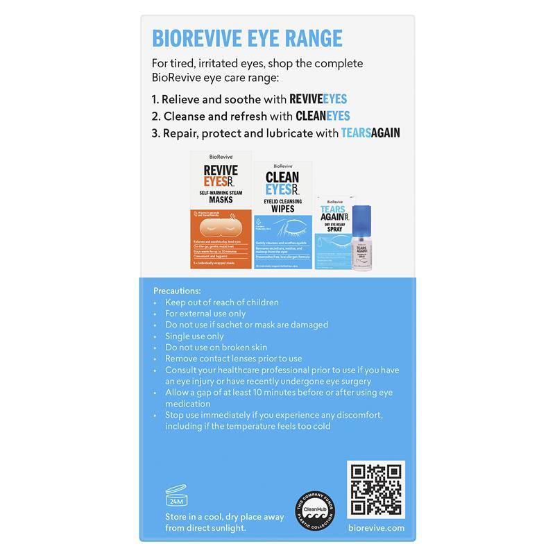 BioRevive ReviveEyes Instant-Cooling Gel Masks 5 Pack