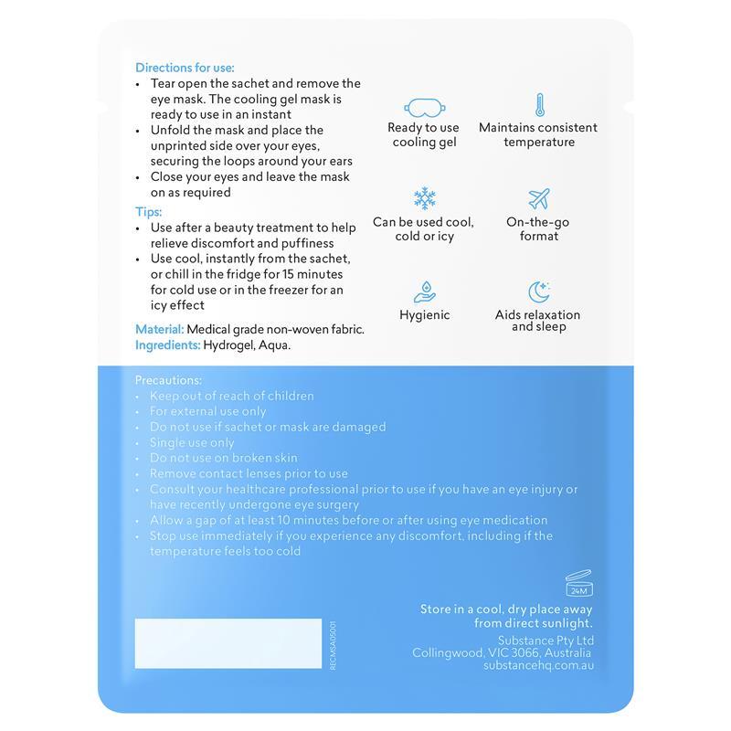 BioRevive ReviveEyes Instant-Cooling Gel Masks 5 Pack