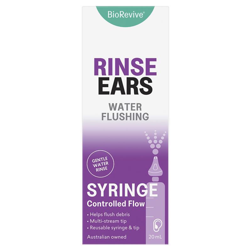 BioRevive RinseEars Water Flushing Syringe