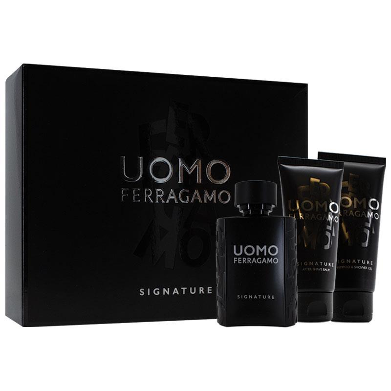 Salvatore Ferragamo Uomo Signature Eau de Parfum 100ml 3 Piece Set