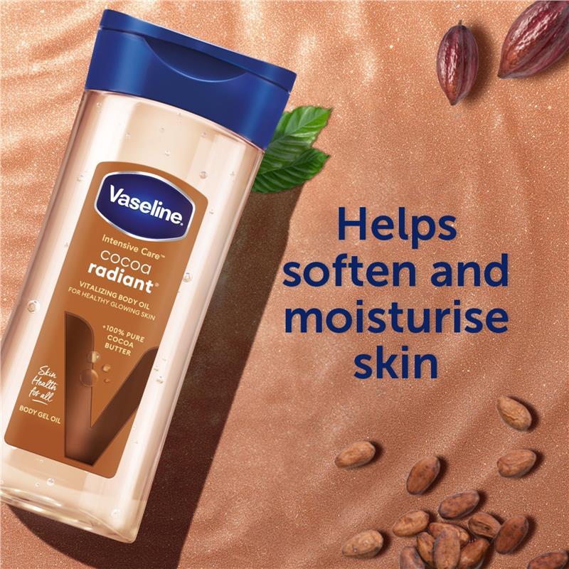 Vaseline Body Oil Cocoa Radiant 200ml