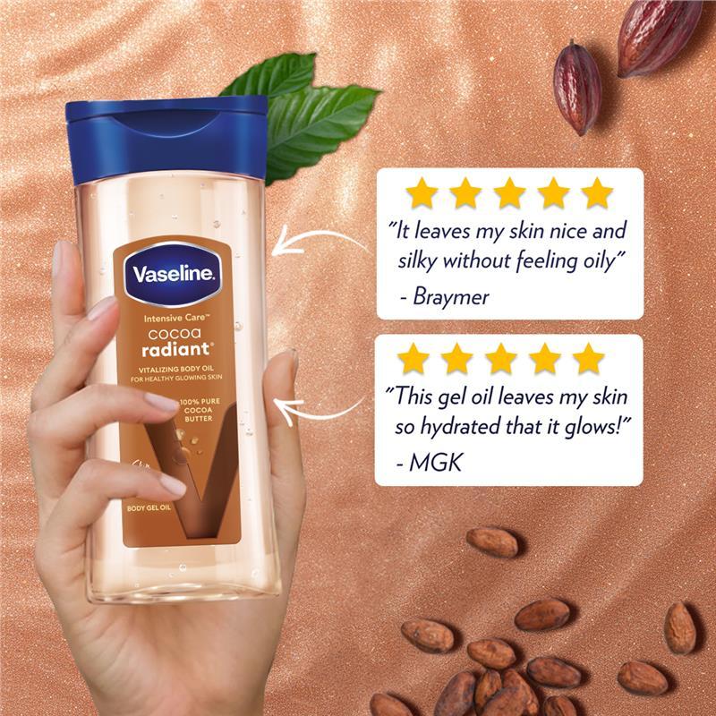 Vaseline Body Oil Cocoa Radiant 200ml