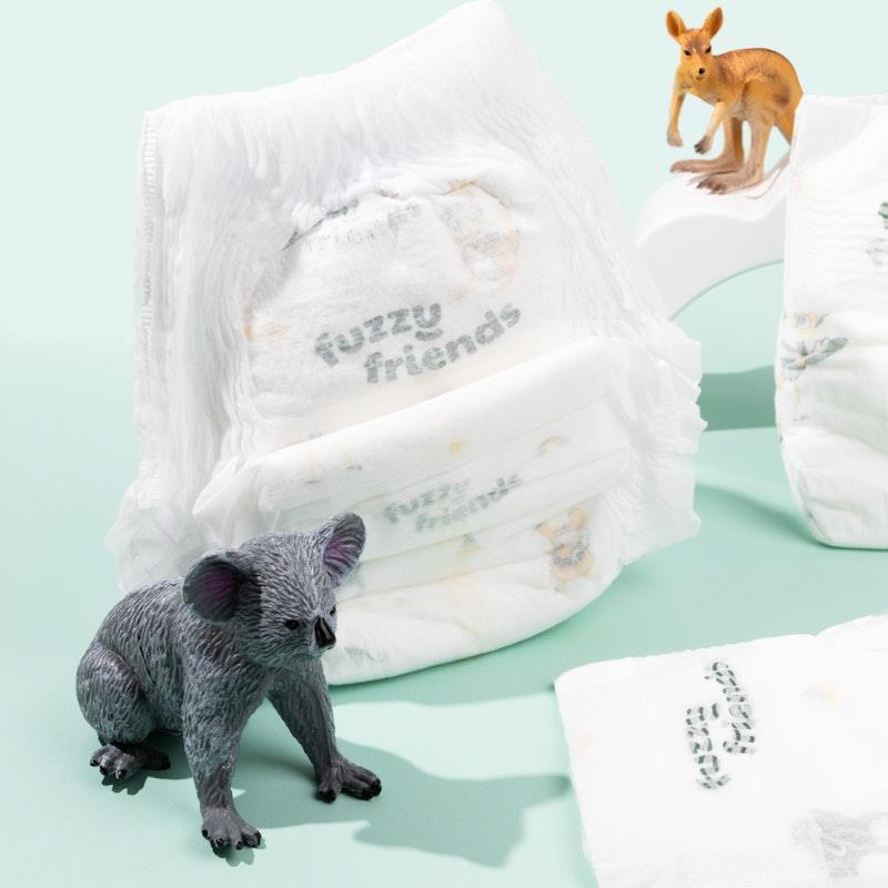 Fuzzy Friends Premium Nappy Pants Monthly Pack Size 5 138 Pants