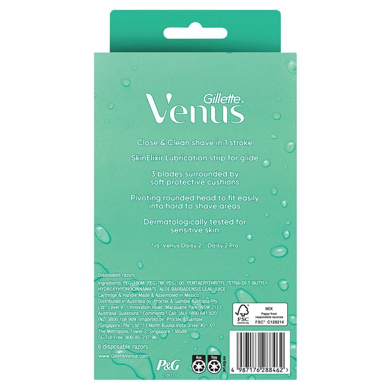 Gillette Venus Sensitive Disposable 6 Pack