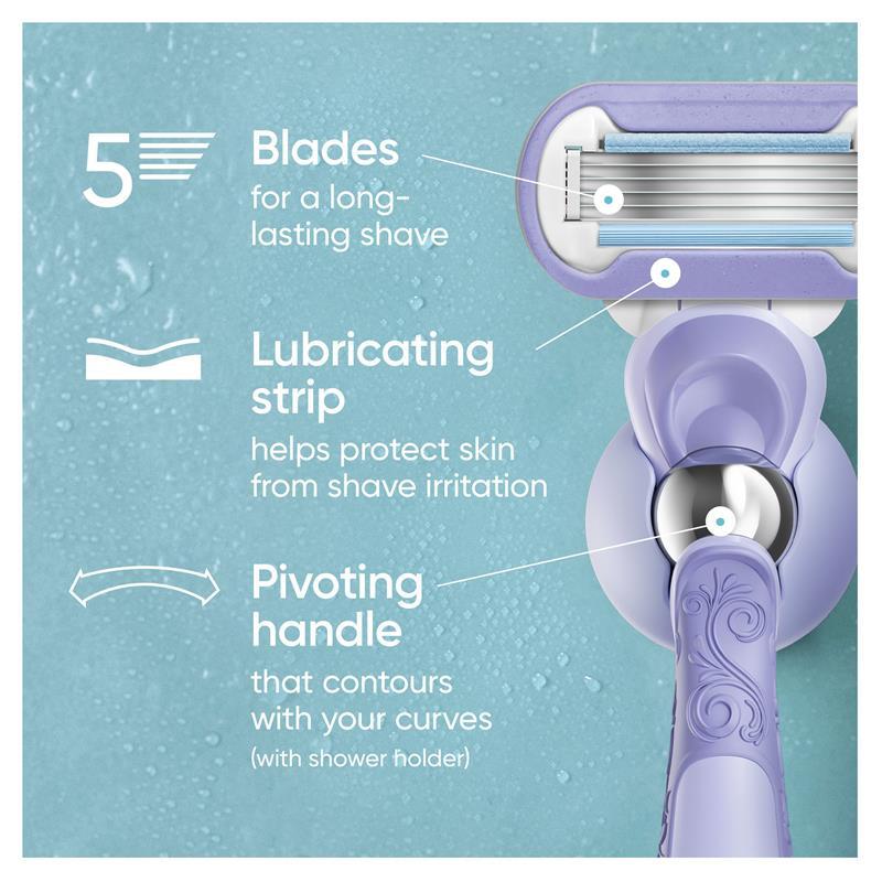 Gillette Venus Extra Smooth Swirl Razor + 2 Blades