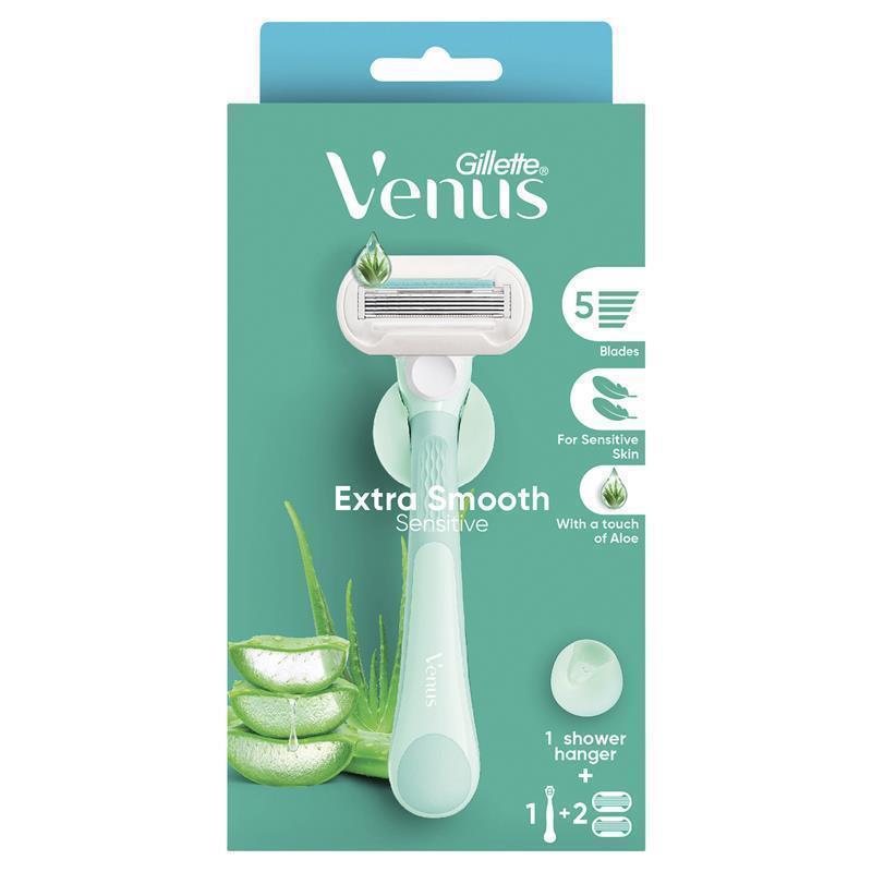 Gillette Venus Extra Smooth Sensitive Razor + 2 Blades