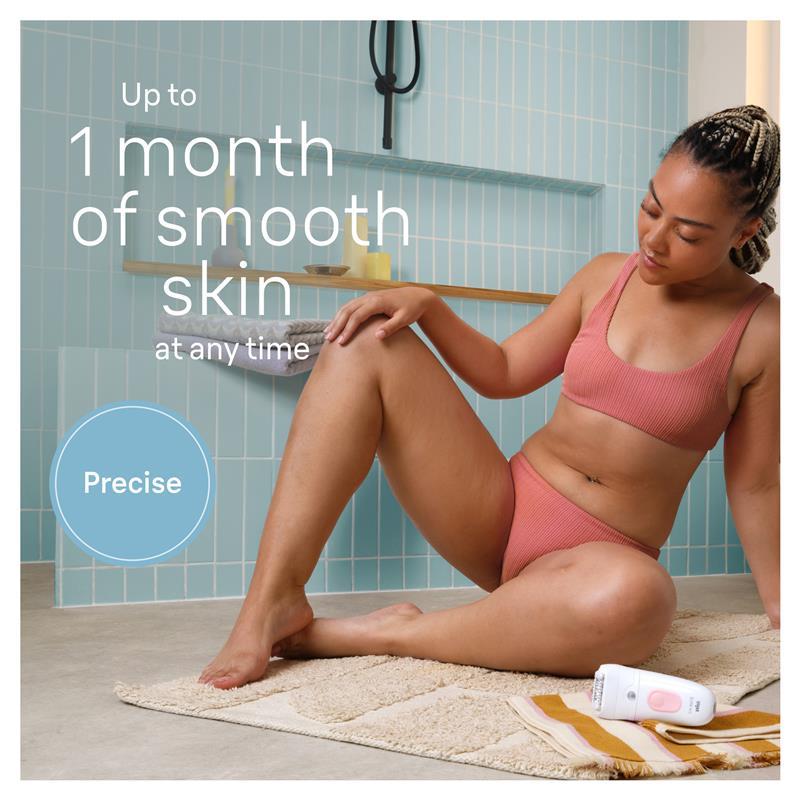 Braun Silk-Epi 5 Epilator with Bikini Trimmer & 8 Extras