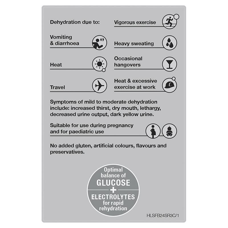 Hydralyte Electrolyte Fruity Bliss Multi Flavour Sachets 24 Value Pack