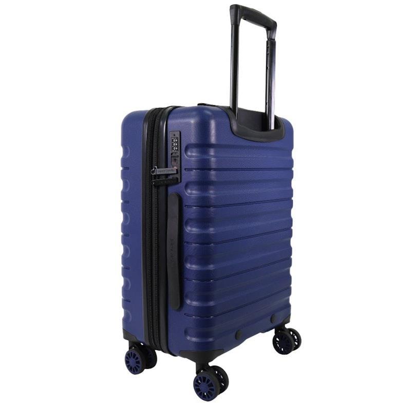Pierre Cardin 54cm CABIN Hard Shell Suitcase Blue