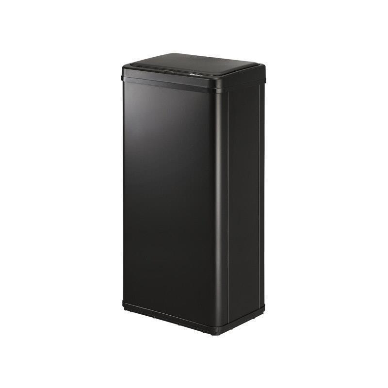 Oikiture 50L Motion Sensor Bin Automatic Rubbish Trash Can Black